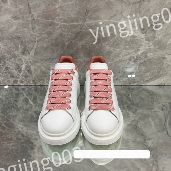 

luxury men's ladies casual shoes fashion leather colorblock flat street couple sneakers outdoor running shoes 39-46 sizes, Black