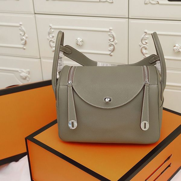 

designer tote bag lindys real leather handbag crossbody bags lychee cowhide doctor handbag women handbags purses portable pillow bag medicin