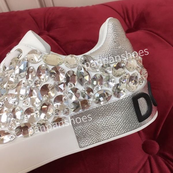 

fashion casual shoes womens men designer leather lace-up sneakers fashion lady flat running letters shoes platform sneaker2023, Black