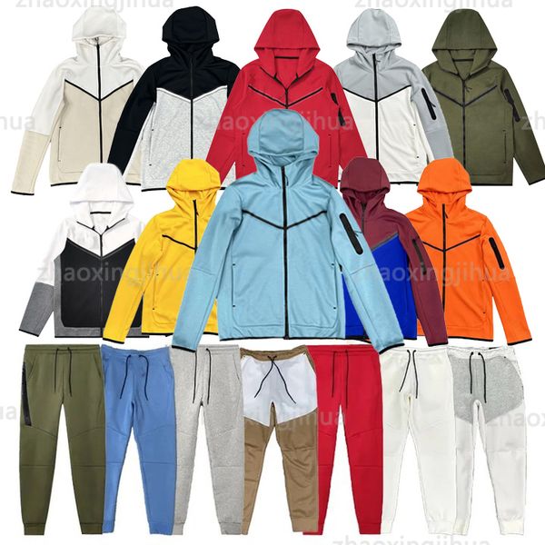 

sportswear tech fleece set designer techfleece pant tracksuit mens womans sports shorts jogger trousers thick track suits man bottoms sweat, Gray