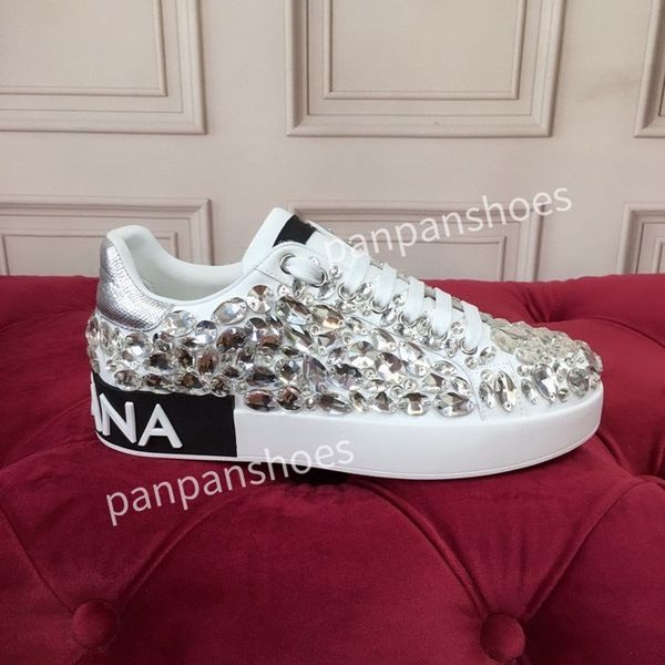 

new fashion casual shoes womens men designer leather lace-up sneakers fashion lady flat running letters shoes platform sneaker2023, Black