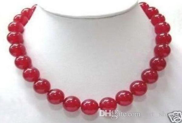 

f 12mm red jasper round beads necklace 18quot ll00301239661310, Silver