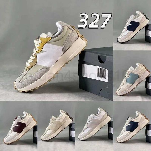 

n327 running shoes 327 women mens leopard print designer sneakers blue fashion men women skateboard street shoot black sea salt red soymilk