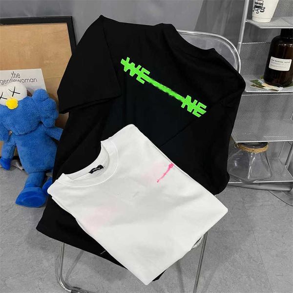 

womens cotton t shirt fashion sweatshirt men women short sleeved t shirts 3d letter printing tee designer round neck pullover tshirt, White