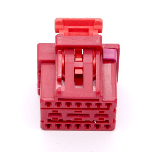 

4f0972483b pbt automotive female unsealed wire-to-board 17 pin housing connector