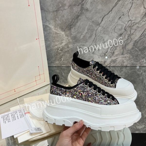 

new women men designer sneaker lace up genuine leather sneakers fashion womens casual designer sneaker2023, Black