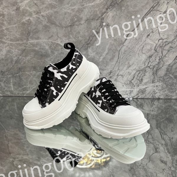 

2023 luxury classic men ladies casual shoes designer fashion leather flat street couple sneakers outdoor running shoes, Black