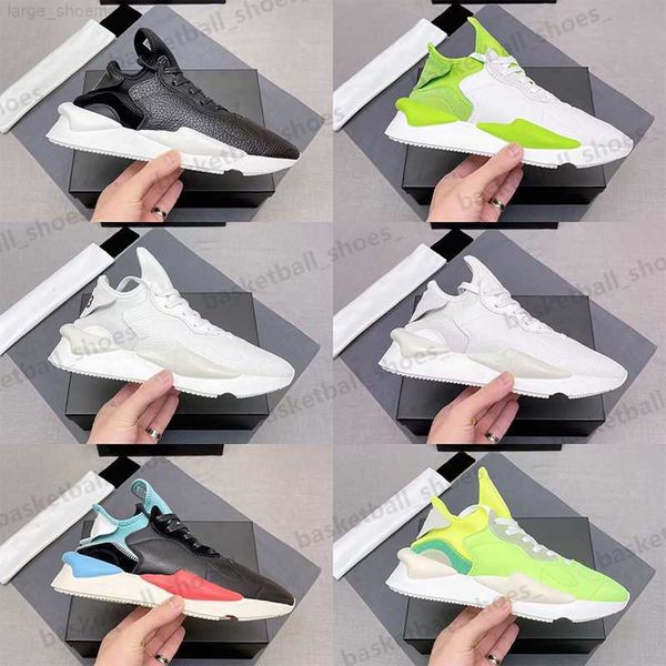 

y3 sport sneaker casual shoes men women y3 black white yellow high sneakers size 35-46
