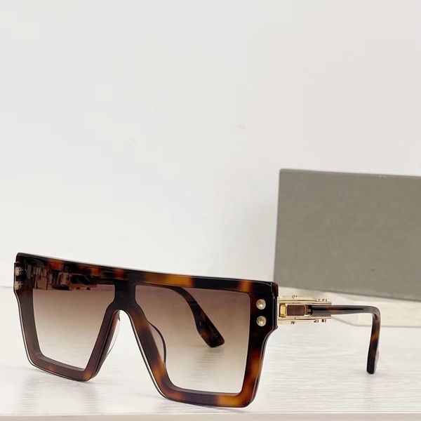 

2023 luxury men sunglasses for women latest selling fashion sun glasses mens sunglass uv400 lens with box and case dts811, White;black