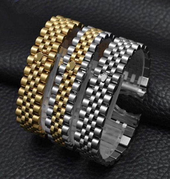 

bangle stainless steel accessories strap men luxury watch 20mm sports waterproof for band1584219, Black