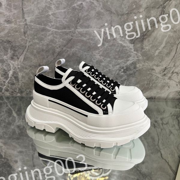 

men ladies casual shoes fashion leather colorblock flat street couple sneakers outdoor running shoes 39-46 sizes, Black