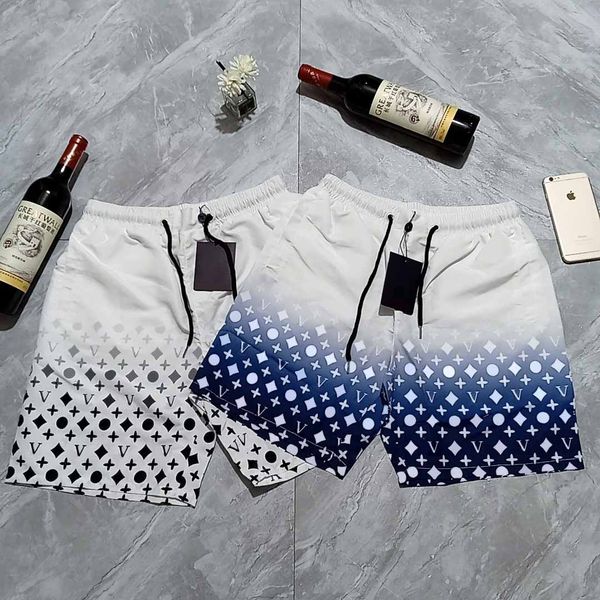 

swim shorts mens summer fashion beach pants designers board short gym mesh sportswear quick drying swimwear printing man s clothing asian si, White;black