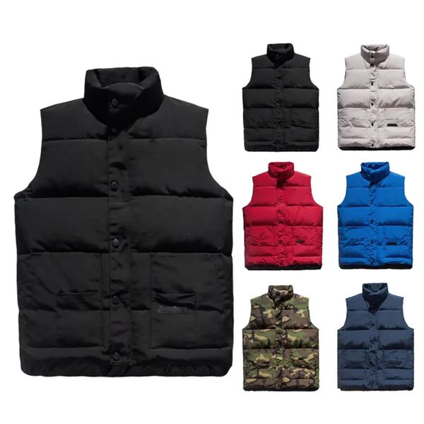 

vests down mens jacket coat womens designer winter vest jackets fashion parkas classic canadian goose fashion trend couple coat24 s644848, Black