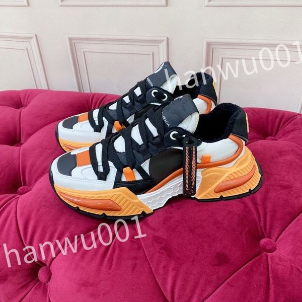 

2023 casual shoe men designer sneaker white leather calfskin sneakers shoes comfort outdoor trainers women's walking, Black