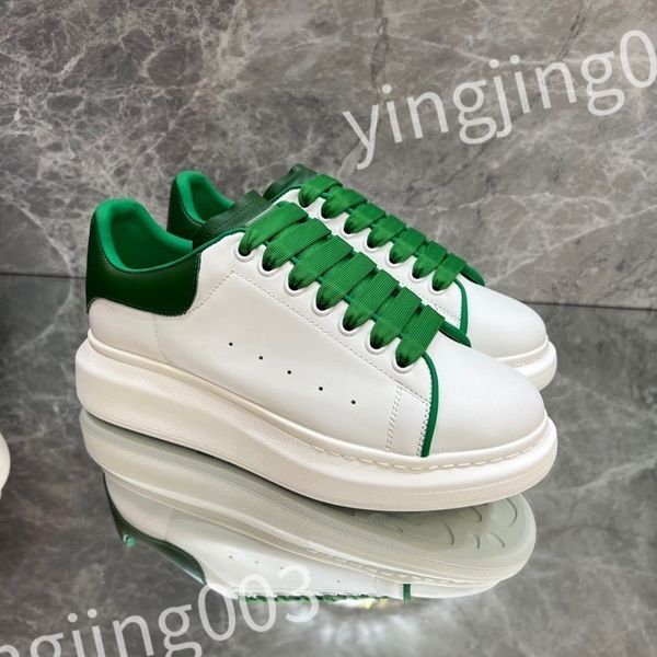 

classic men's ladies casual shoes designer fashion leather flat street couple sneakers outdoor running shoes, Black
