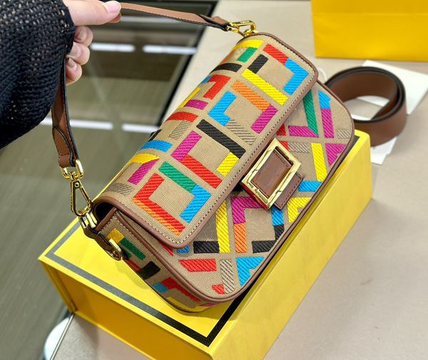 

designer bag baguette fashion handbag women shoulder luxury casual small satchel women plaid shoulder crossbody handbag