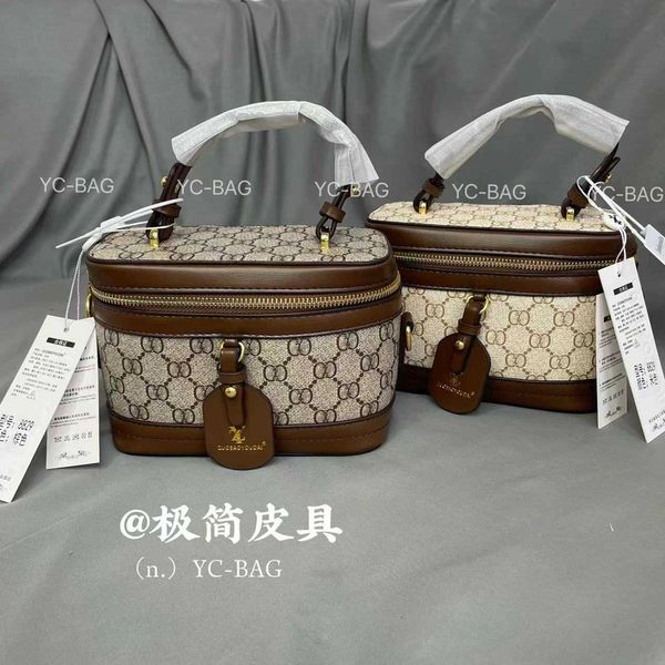 

50% off 2023 handbag lao hua fa cai tou handheld square new single shoulder fashion small live crossbody bag