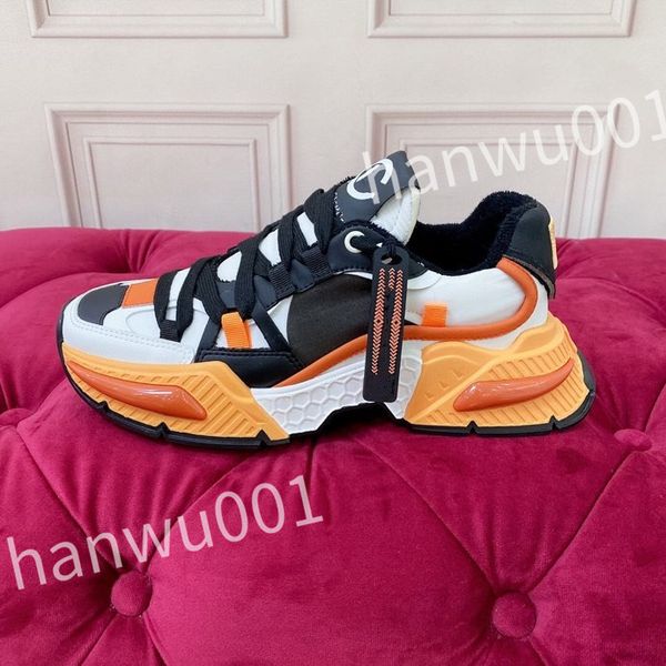 

2023 new casual shoe men designer sneaker white leather calfskin sneakers shoes comfort outdoor trainers women's walking, Black