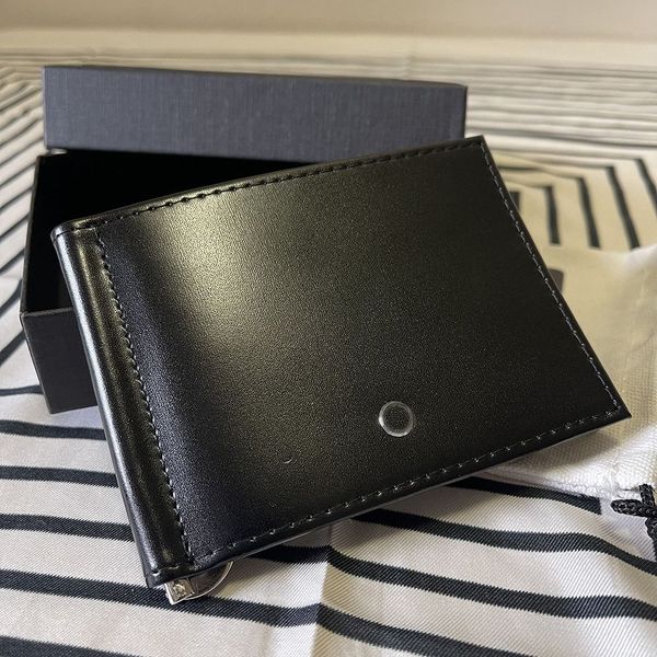 

men's wallet holder black leather european business style mini wallets women's credit card raw coin pocket comes with box, Brown;gray