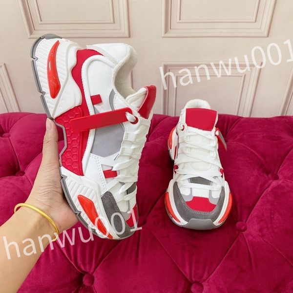 

2023 new casual shoe mens designer sneaker white leather calfskin sneakers shoes comfort outdoor trainers women's walking, Black