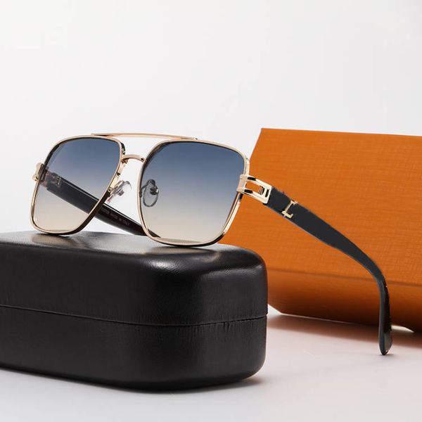 

sunglasses designer women designer fashion for men woman metal summer mens style square frameless sun glasses men with original box 2to1, White;black