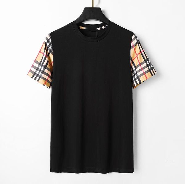 

2023 summer t-shirt wholesale men's t-shirt men's designer men's casual new shirt crewneck short -04, White;black