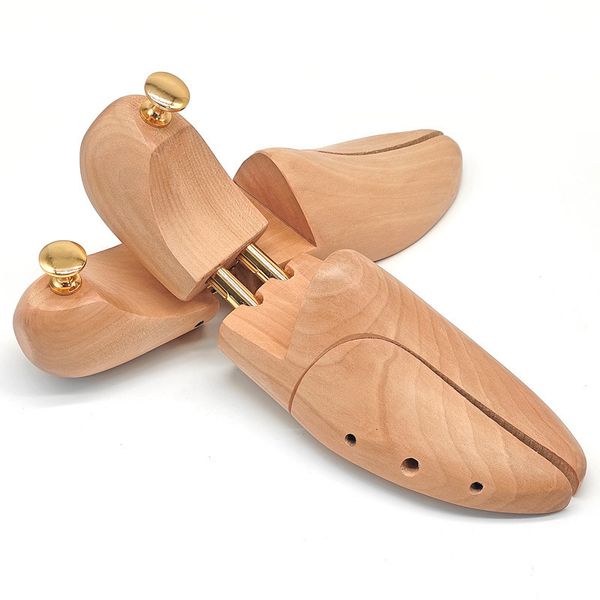 

shoe parts accessories 1 pair stretcher s tree shaper rack adjustable wooden pumps boots expander trees size sml for women man 230512, White;pink
