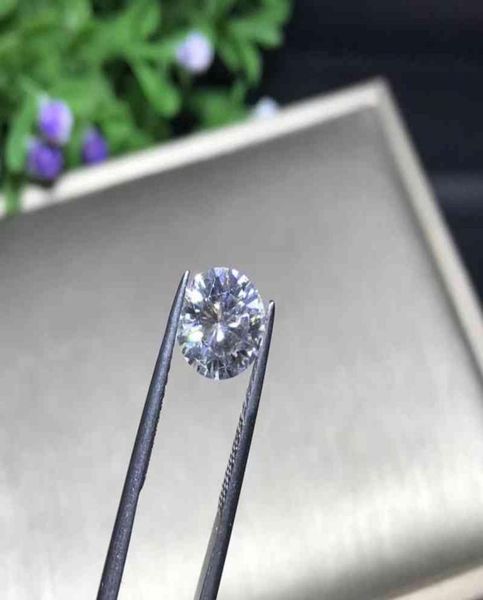 

5mm 05ct gh color round brilliant cut moissanite test positive lab grown diamond loose gems stones4076670, Black