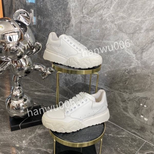 

brand women quality designer sneaker lace up genuine leather sneakers fashion casual designer sneaker2023, Black