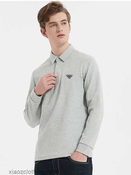 

lo man polos mens polo shirts pullover long sleeve tees solid tshirts sweatshirt sportswear oversized tshirt wholesale 3xl 4xl mdh2, White;black