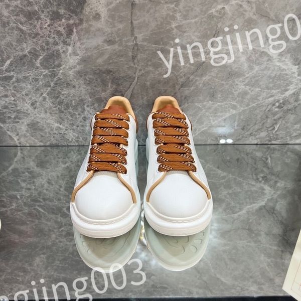 

2023 luxury classic men's ladies casual shoes designer fashion leather flat street couple sneakers outdoor running shoes, Black