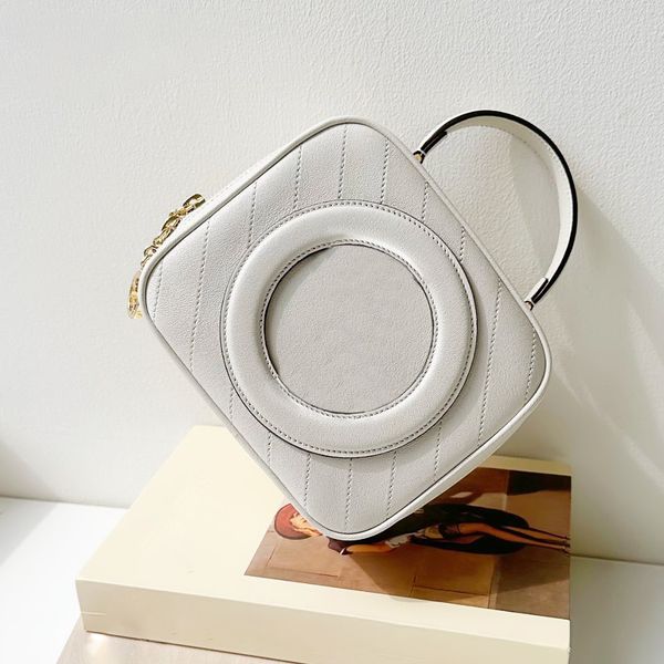 

fashion mens blondie bag luxury square handbag clutch baguette messenger bags totes designer shoulder bags womens cowhide metal zipper trave