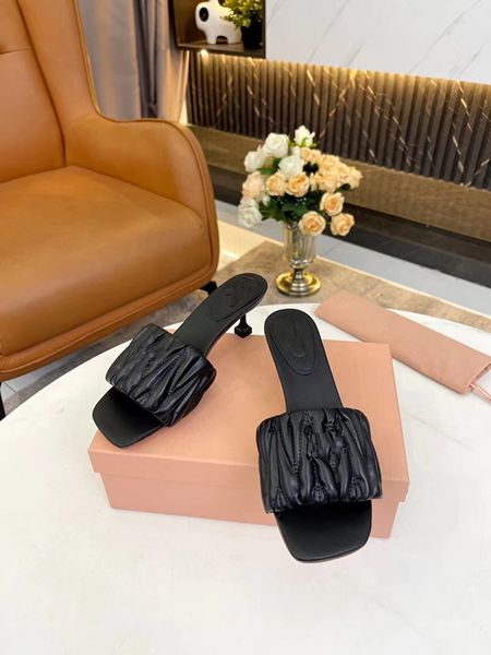 

designer luxury oran sandal women chain slides summer rubber big head slides fashion beach shoes flat slippers with 0426, Black