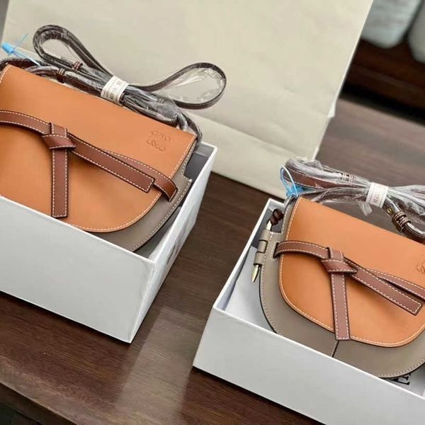 

5a genuine leather great quality bag 2023 all season patchwork women's small shoulder saddles bags crossbody designer stylish handbags
