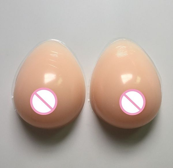 

costume accessories a pair silicone false breast forms cross-dressing false boobs silicone breast prosthesis breast pad for dra, Silver