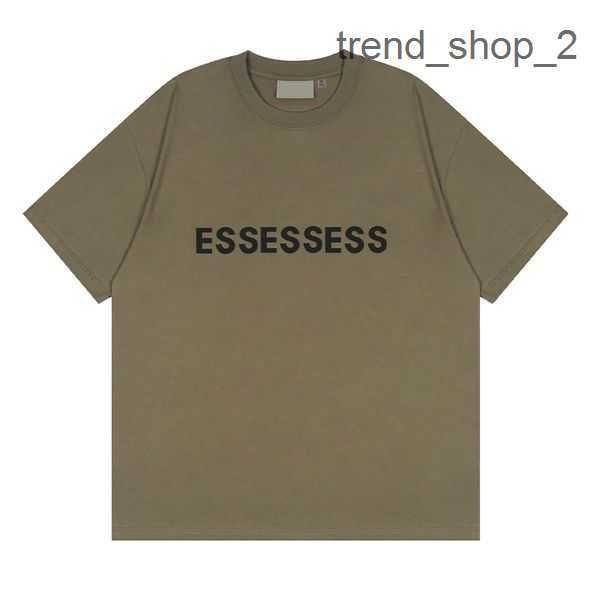 

designer shirts essent t shirt street casual essentail tshirt loose men women summer luxury shorts essen tshirts chest print fashion tees 1, White;black