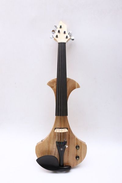 

new electric violin 4/4 solid wood ebony fittings violin case bow big jack