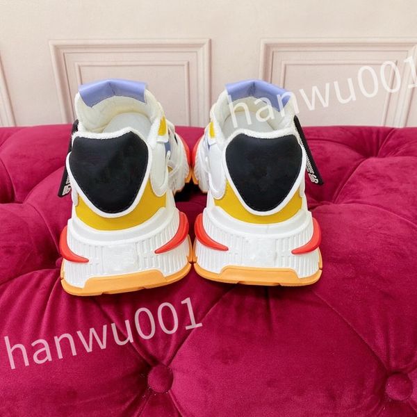 

new luxury casual shoe mens designer sneaker white leather calfskin sneakers shoes comfort outdoor trainers women's walking, Black