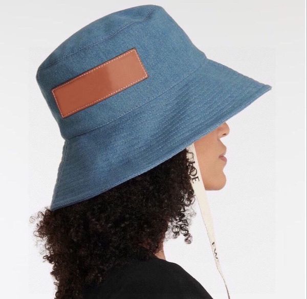 

fashion bucket hat for women caps luxury wide brim hats travel beach visor hat fashion khaki cowboy tide hat ball cap outdoor, Blue;gray