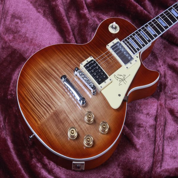 

electric guitars, guitars, jimmy page rose wood fingerboard, silver hardware1653