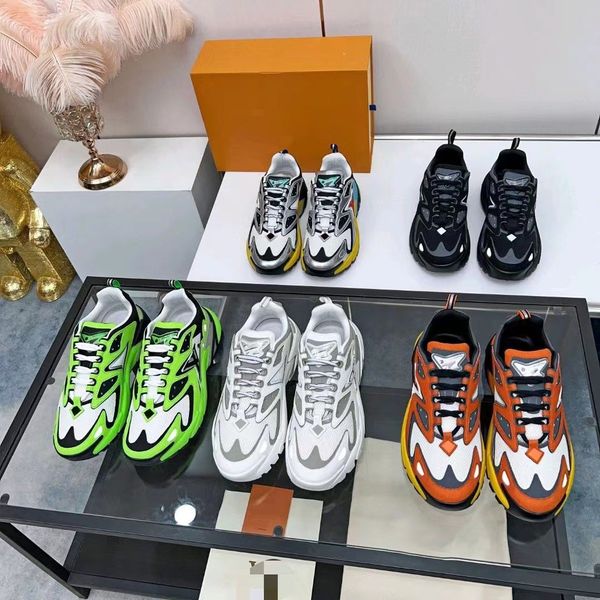 

runner tatic designer luxury running shoes for womens mens fashion breathable mesh look white black green blue comfortable sole trainers sne