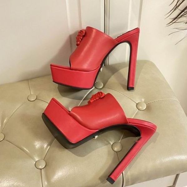

fashionable high-heeled shoes casual sandals high-end quality banquet dinner all-match styles factory direct sale, Black