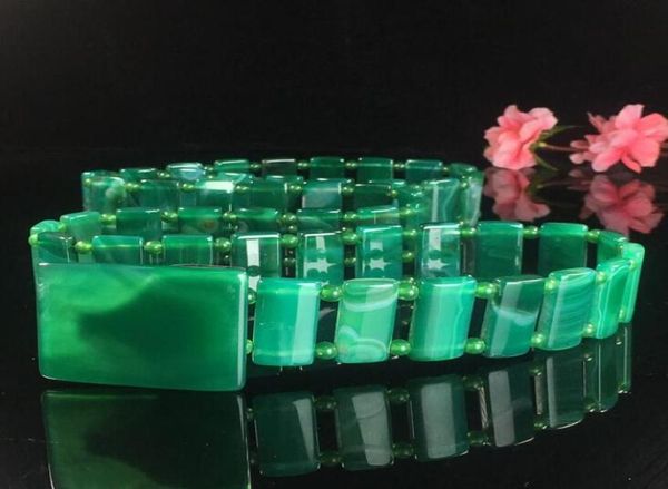 

natural red agate belt jade jade belt buckle chalcedony men and women business casual8825253, Green;white