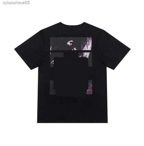 

designer fashion luxurys offs clothing mens and women loose tees man casual street graffiti shirt sweatshirt off men's t-shirts white, White;black