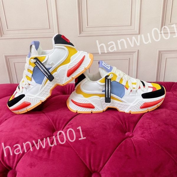 

new luxury casual shoe mens designer sneaker white leather calfskin sneakers shoes comfort outdoor trainers women's walking, Black