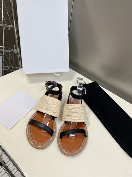 

shoes sandals famous designer women woody flat mules slippers canvas square toe lace embroidery snake mens womens summer luxury 0426, Black