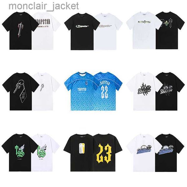 

mens womens trapstar t shirt designer tiger head shirts for men graphic short sleeve tee designer summer street sports clothes t-shirts, White;black