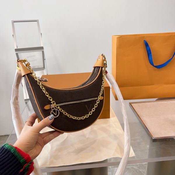 

loop designer bag luxury bags womens hobo handbags purses totes bag brown flower purse crossbody bag tote bag letter leather shoulder bags c
