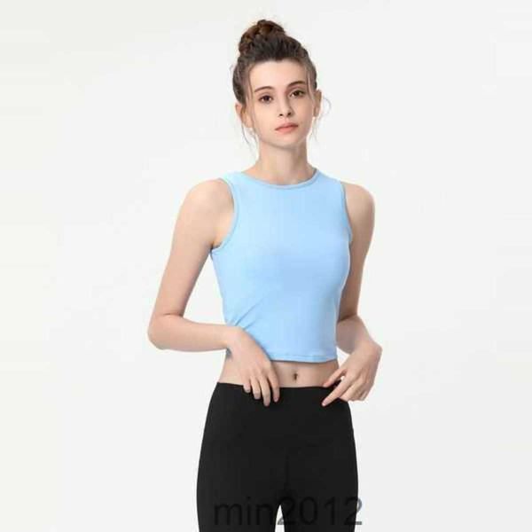 

women ll yoga outfits vest girls running sport tank bra ladies casual sportswear exercise fitness wear summer sleeveless shirth3wc, White