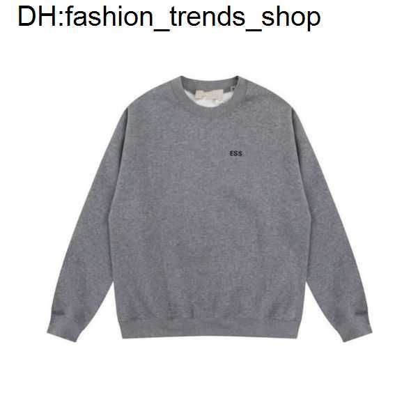 

sweatshirts mens womens designer essentail hoodies sweatershirts suits streetwear pullover double thread high street pure cotton thin sweate, Black
